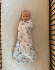 günamüna Swaddle Sleep Sack Duvet Bamboo Teddies 1 TOG (Min. of 2, multiples of 2)
