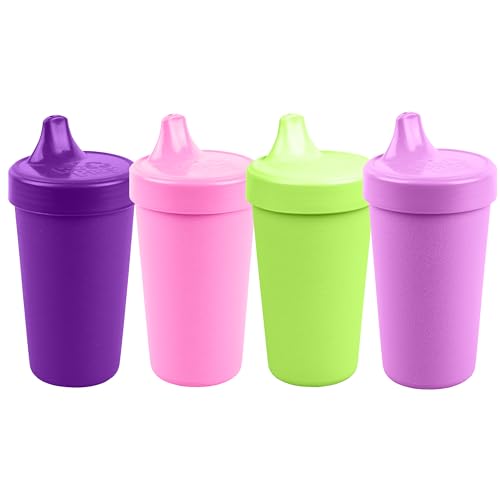 Re Play No Spill Cups | Amethyst, Lime, Bright Pink and Purple