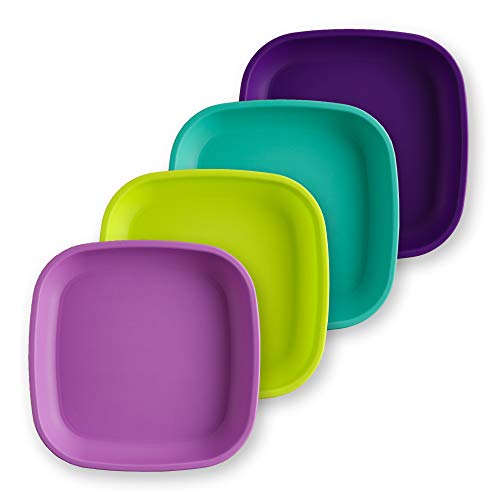 Re Play Flat Plates 7" | Aqua, Purple, Lime & Amethyst