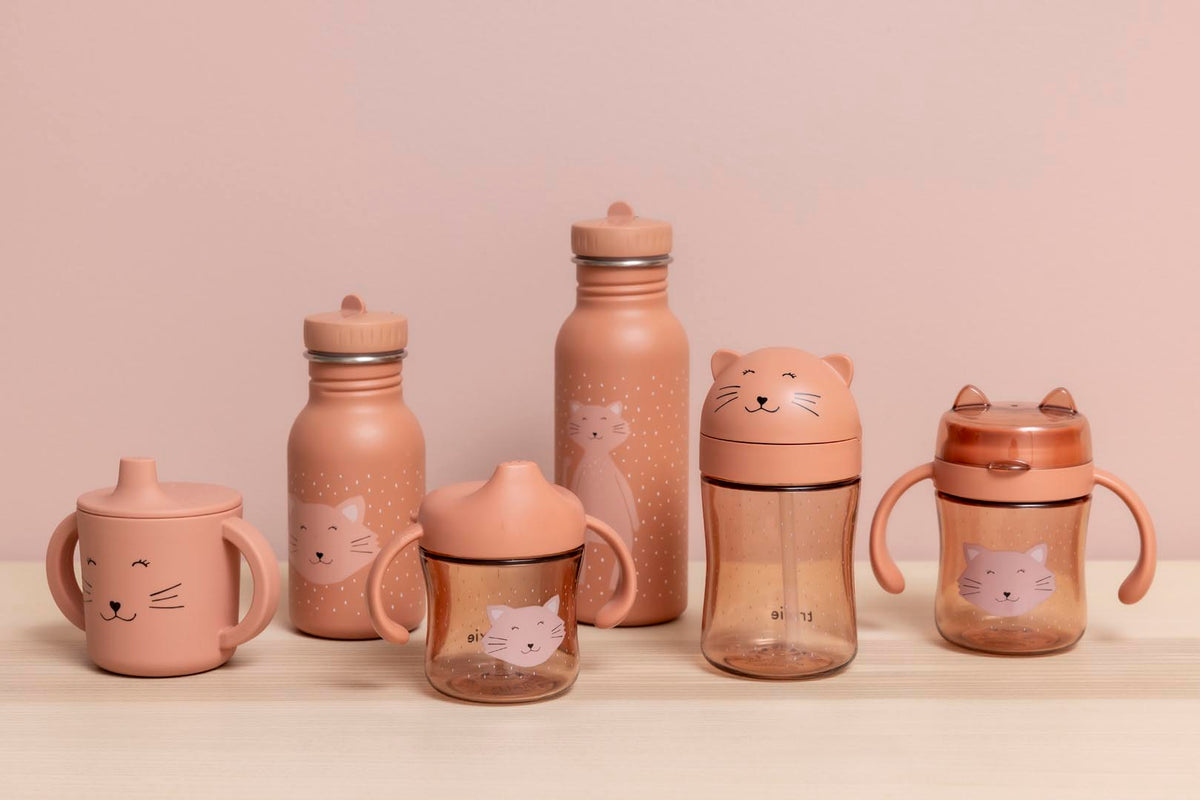 Sippy cup with handles - Mrs. Cat (Min. of 2 PK, multiples of 2 PK)