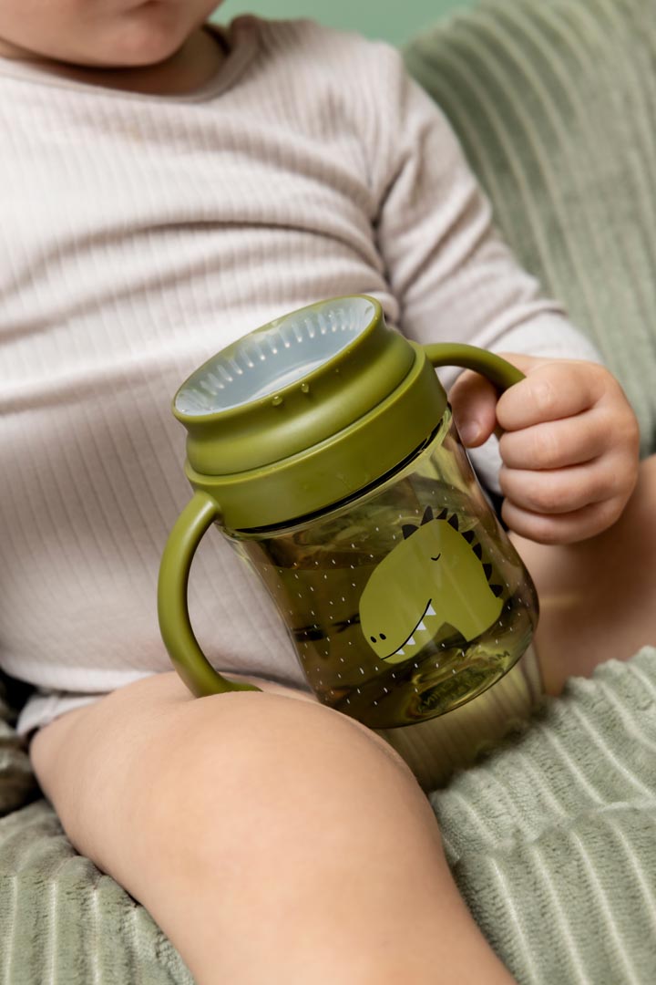 360° cup with handles - Mr. Dino (Min. of 2 PK, multiples of 2 PK)