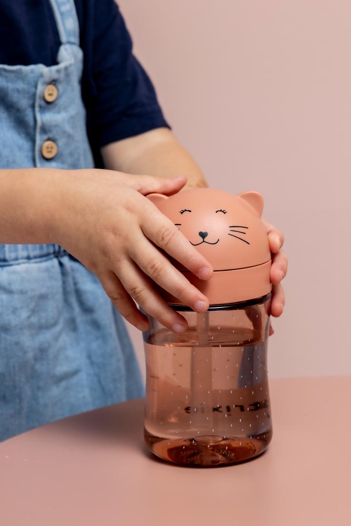 Trixie Straw cup - Mrs. Cat (Min. of 2 PK, multiples of 2 PK)