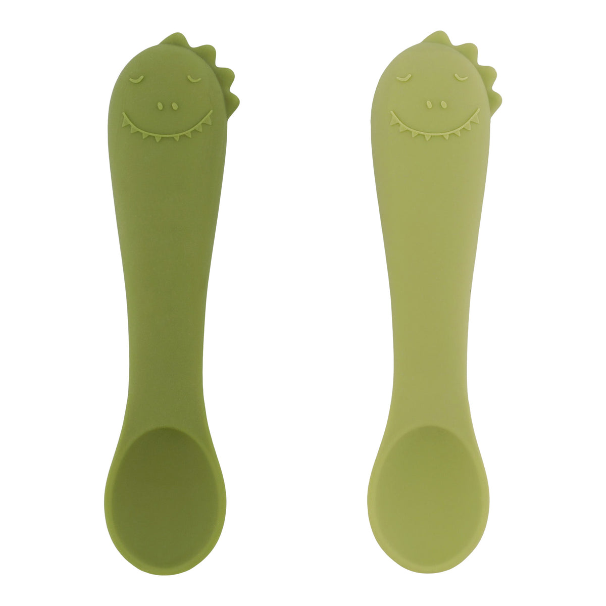 Trixie First baby spoons 2-pack - Mr. Dino (Min. of 2 PK, multiples of 2 PK)