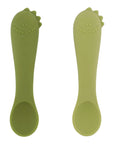 Trixie First baby spoons 2-pack - Mr. Dino (Min. of 2 PK, multiples of 2 PK)