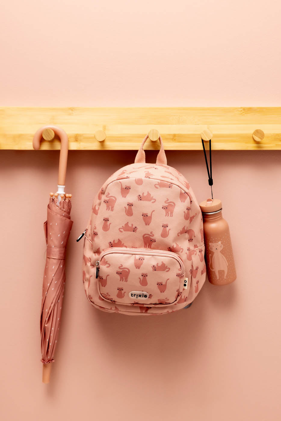Trixie Backpack print - Charming Cat (Min. of 2 PK, multiples of 2 PK)