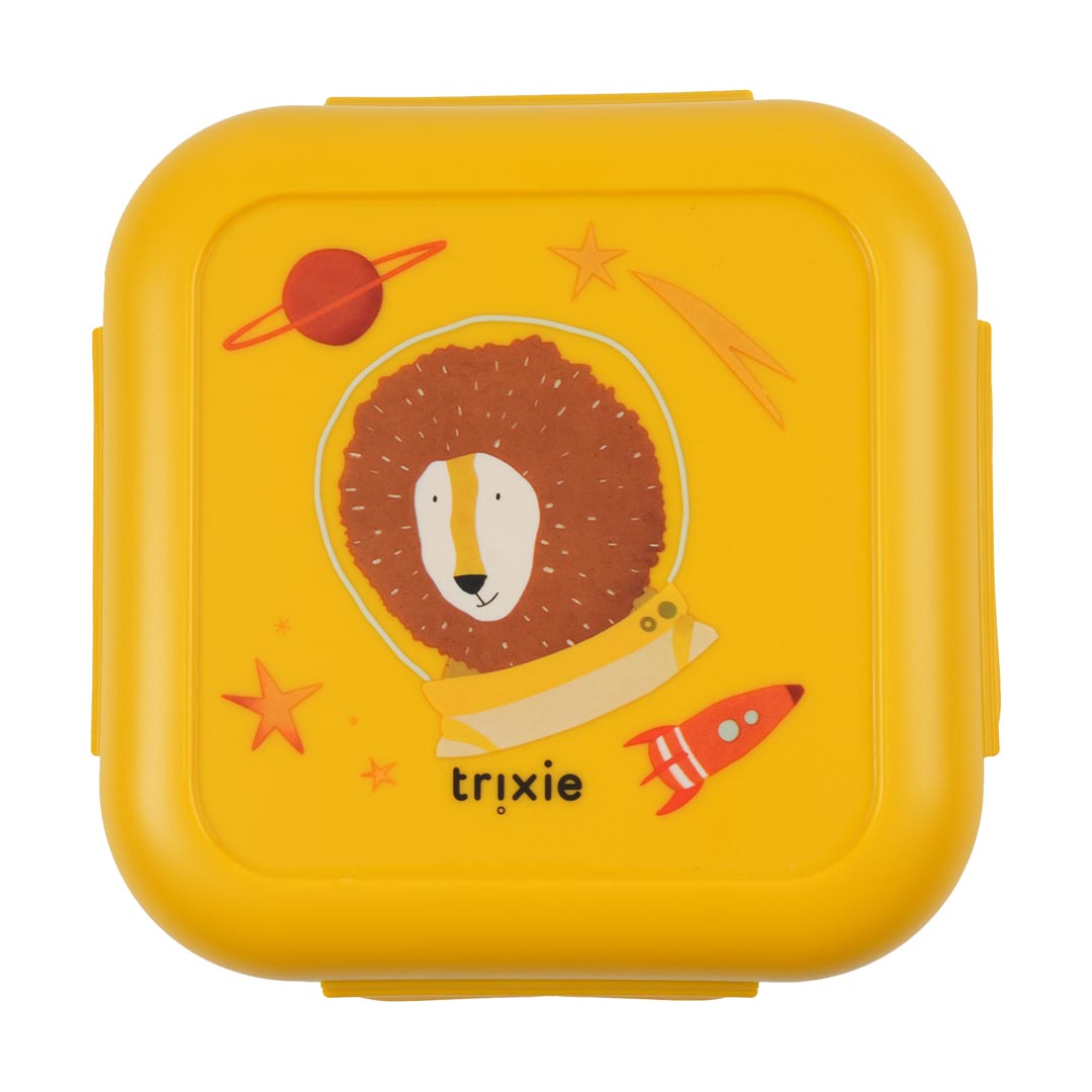 Trixie Snack box with clips - Spaceman Mr. Lion (Min. of 2 PK, multiples of 2 PK)