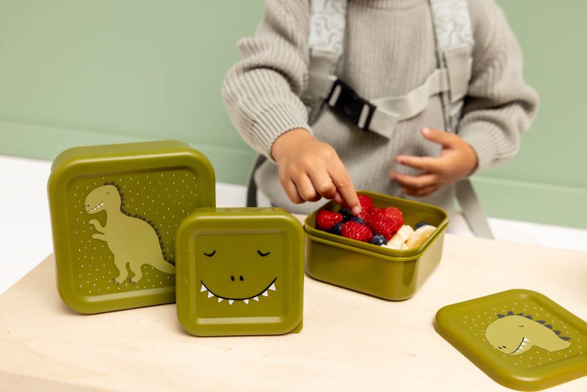 Trixie Snack box nesting - 3pcs - Mr. Dino  (Min. of 2 PK, multiples of 2 PK)