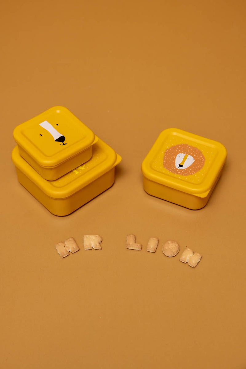Trixie Snack box nesting - 3pcs - Mr. Lion (Min. of 2 PK, multiples of 2 PK)