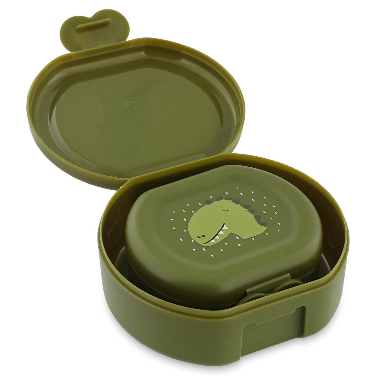 Trixie Snack box with clip - 2pcs - Mr. Dino (Min. of 2 PK, multiples of 2 PK)