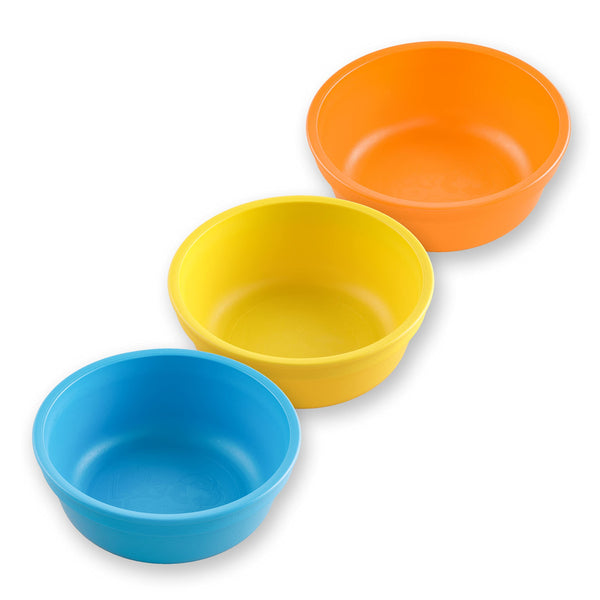 Re-Play 3PK 12Oz Bowls Sky Blue, Orange and Yellow (Min. of 2 PK, Multiples of 2 PK)