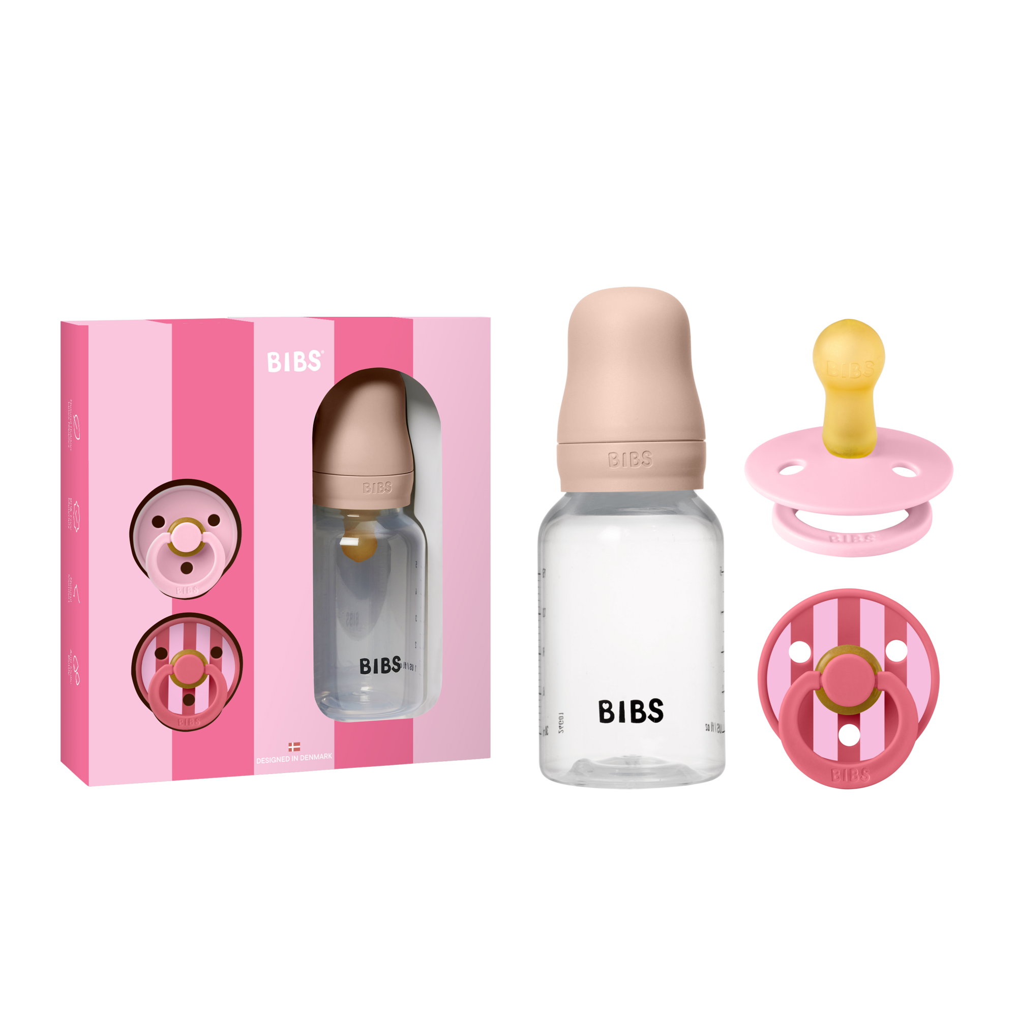 BIBS Gift Set Baby Sprinkle Blush (Min. of 2 PK , multiples of 2 PK)