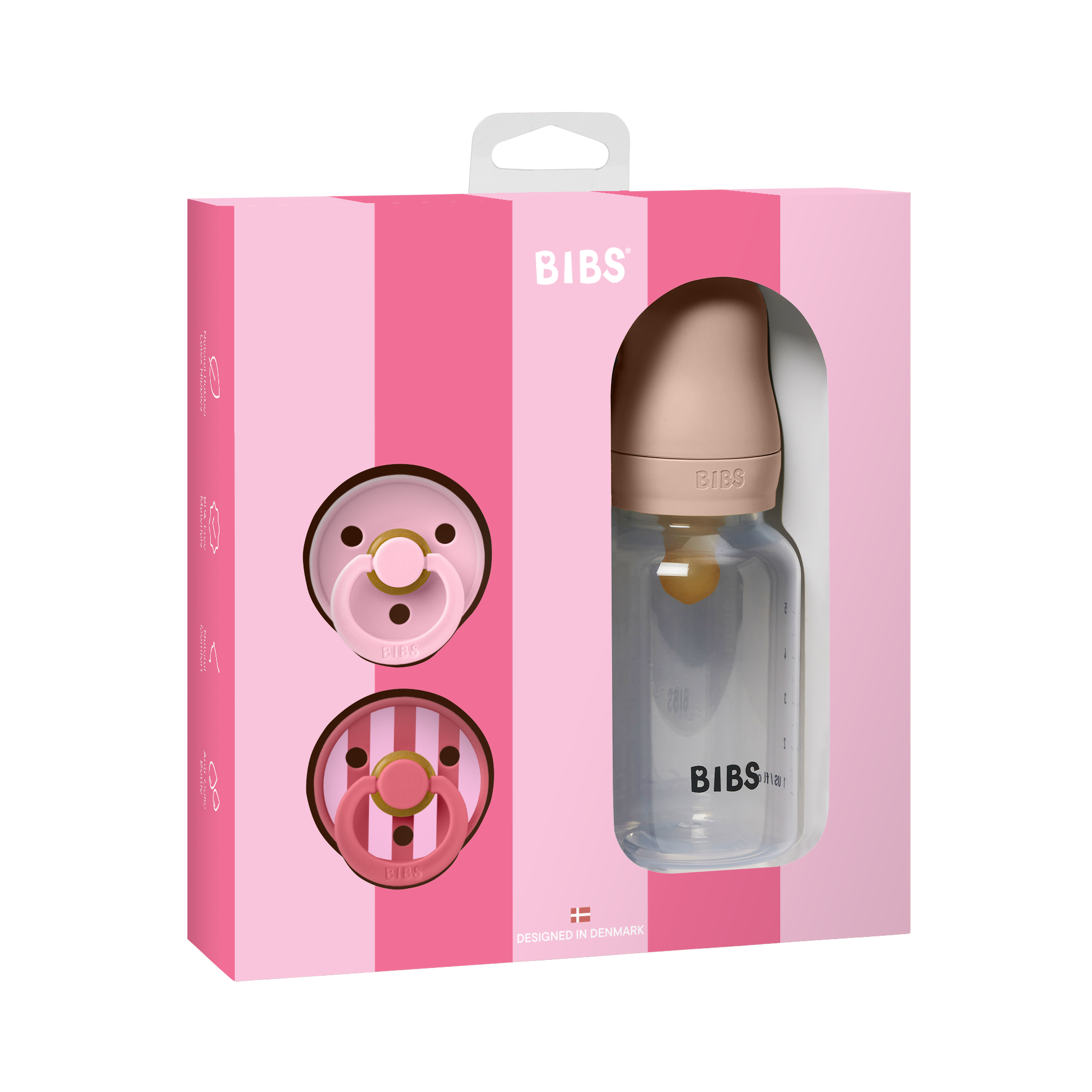 BIBS Gift Set Baby Sprinkle Blush (Min. of 2 PK , multiples of 2 PK)