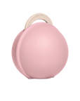 BIBS Colour Pacifier Round Latex Vanilla & Pacifier Case Mini Baby Pink (Min. of 2 PK, multiples of 2 PK)