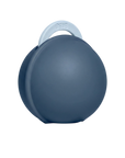 BIBS Colour Pacifier Round Latex Vanilla & Pacifier Case Mini Steel Blue (Min. of 2 PK, multiples of 2 PK)