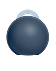 BIBS Colour Pacifier Round Latex Vanilla & Pacifier Case Mini Steel Blue (Min. of 2 PK, multiples of 2 PK)
