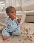 günamüna Fleece Jumpsuit Cowboy Goose (Min. of 2, multiples of 2)