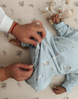 günamüna Fleece Jumpsuit Cowboy Goose (Min. of 2, multiples of 2)