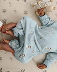 günamüna Fleece Jumpsuit Cowboy Goose (Min. of 2, multiples of 2)