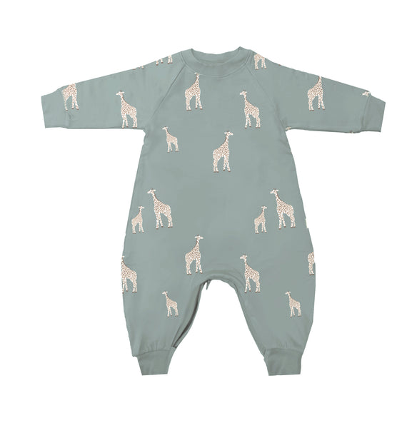 günamüna Fleece Jumpsuit Giraffe (Min. of 2, multiples of 2)