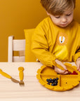 Trixie Silicone cutlery set 3-pack - Mr. Lion (Min. of 2 PK, multiples of 2 PK)