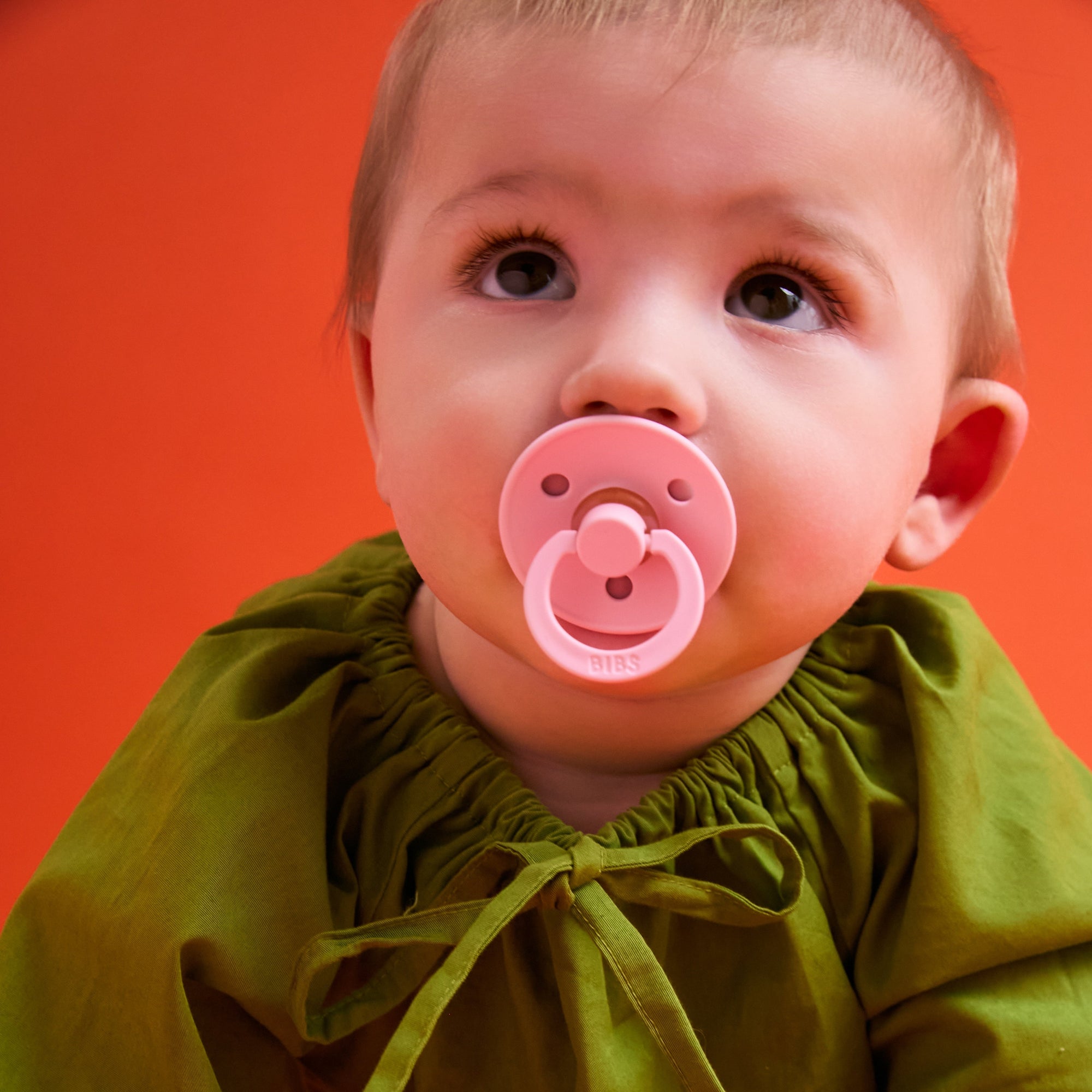 BIBS Pacifier Original COLOUR Latex 2 PK Petal/Baby Pink (Min. of 2 PK, multiples of 2 PK)