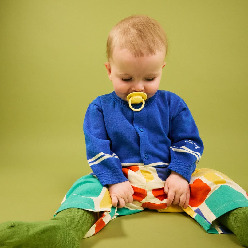 BIBS Pacifier De Lux Silicone 2 PK Wasabi/Pale Butter ONE SIZE (Min. of 2 PK, multiples of 2 PK)