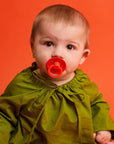 BIBS Pacifier Original COLOUR Latex 2 PK Tango/Baby Pink (Min. of 2 PK, multiples of 2 PK)