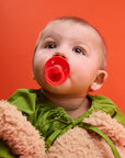 BIBS Pacifier Original COLOUR Latex 2 PK Tango/Baby Pink (Min. of 2 PK, multiples of 2 PK)
