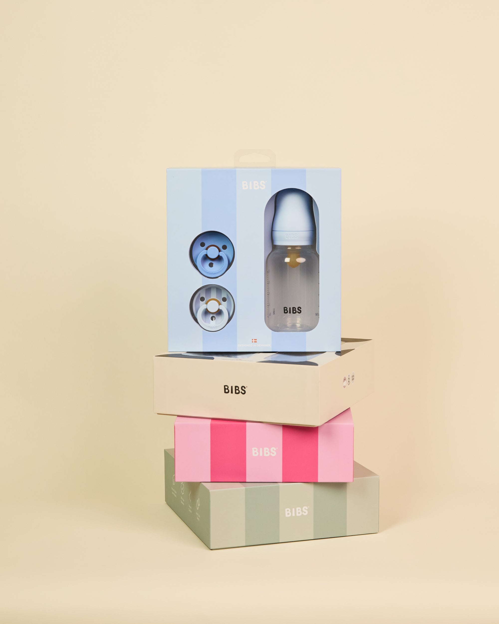 BIBS Gift Set Baby Sprinkle Baby Blue (Min. of 2 PK , multiples of 2 PK)