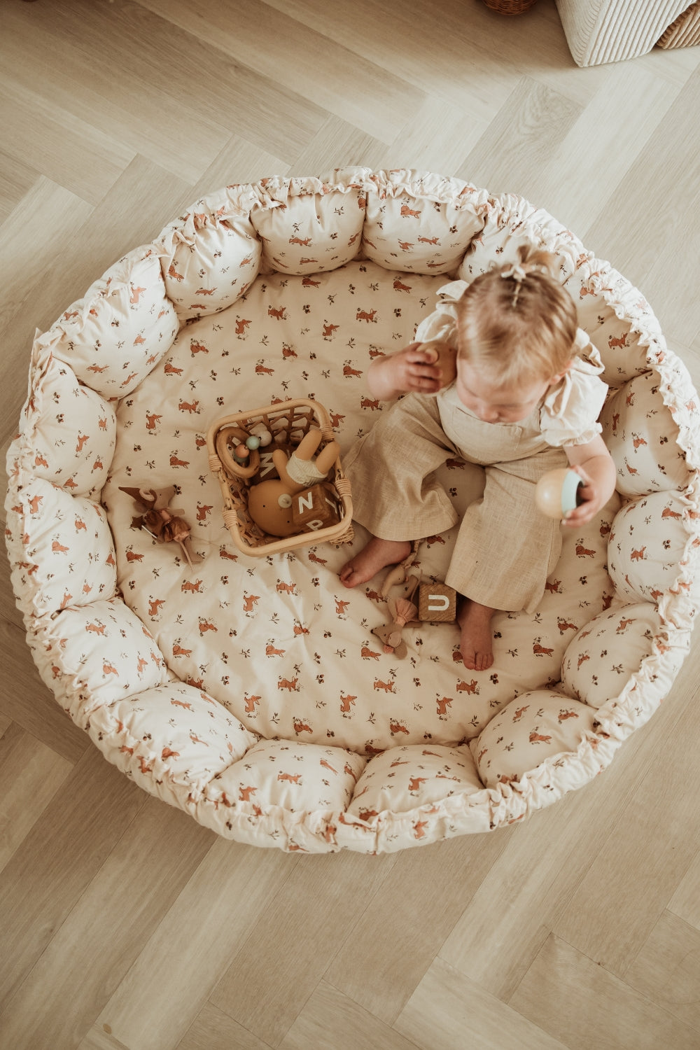 Play&amp;Go Bloom Rabbit organic babymat (Min of 1, multiples of 1)