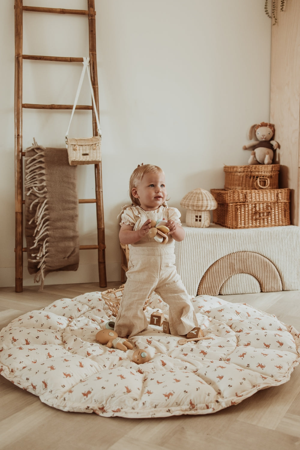 Play&amp;Go Bloom Rabbit organic babymat (Min of 1, multiples of 1)