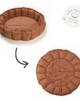Play&Go Bloom Tawny Brown organic babymat (Min of 1, multiples of 1)
