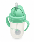 noüka Non-Spill Weighted Straw Cup  9 oz - Ocean Mist (Sold in Case of 2, Qty of 1=2 products)
