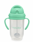 noüka Non-Spill Weighted Straw Cup  9 oz - Ocean Mist (Sold in Case of 2, Qty of 1=2 products)