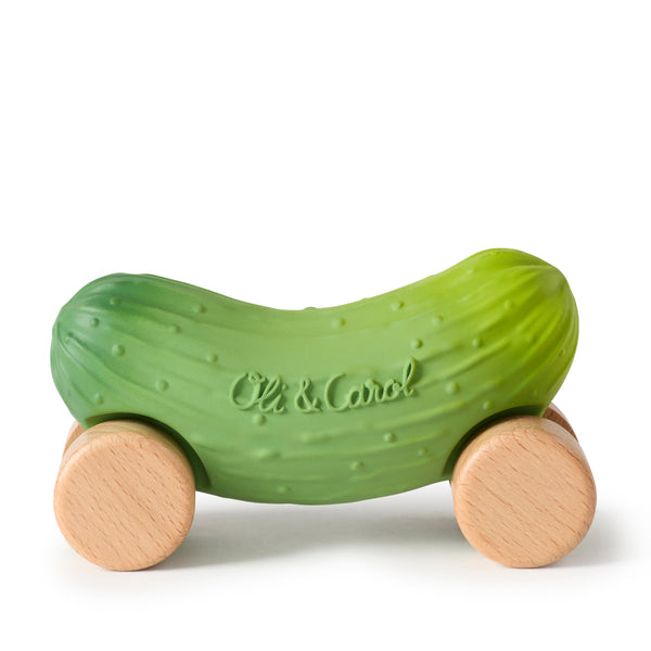 Oli & Carol Pepino The Cucumber Baby Car Toy (Min. of 2 PK, multiples of 2 PK)