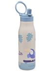 noüka Stainless Steel Drinking Bottle 16 Oz Daisy Collection - Kiko The Toucan (Min. of 2 PK, Multiples of 2 PK)