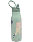 noüka Stainless Steel Drinking Bottle 16 Oz Daisy Collection - Roary The Lion (Min. of 2 PK, Multiples of 2 PK)
