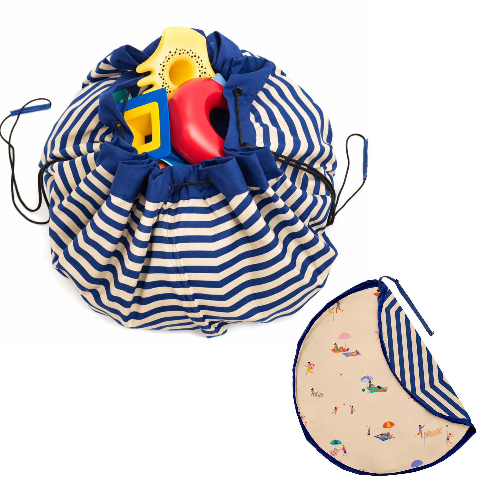 Play&amp;Go noomad Outdoor Playmat &amp; Toy Bag - Beach (Min of 1, multiples of 1)