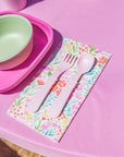 Re-Play 8 PK Packaged Utensils - Leaf Min. of 2 PK, Multiples of 2 PK)