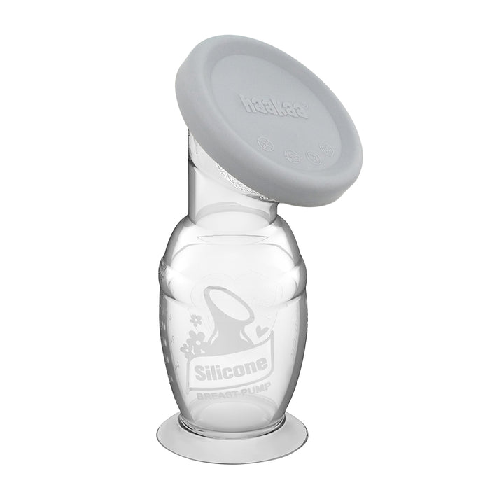 Haakaa Silicone Breast Pump with Suction Base &amp; Silicone Cap 100 ml (Min. of 2 , multiples of 2)
