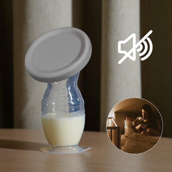 Haakaa Silicone Breast Pump with Suction Base &amp; Silicone Cap 100 ml (Min. of 2 , multiples of 2)