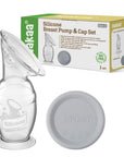 Haakaa Generation 2 100 ml Silicone Breast Pump with Suction Base & Cap Set (Min. of 2 multiples of 2)