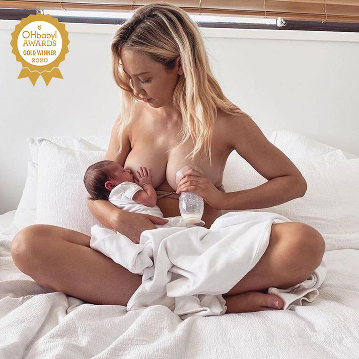 Haakaa Silicone Breast Pump with Suction Base &amp; Silicone Cap 100 ml (Min. of 2 , multiples of 2)