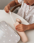 noüka Reusable Utensil Set & Carry Case - Soft Blush (Sold in Case of 2, Qty of 1=2 products)