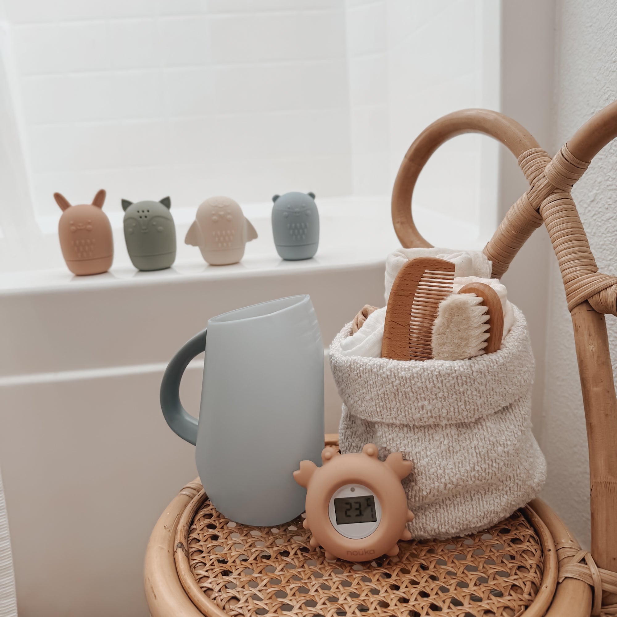 noüka Animal Bath Toys Woodland Collection - Woodland (Sold in Case of 2, Qty of 1=2 products)