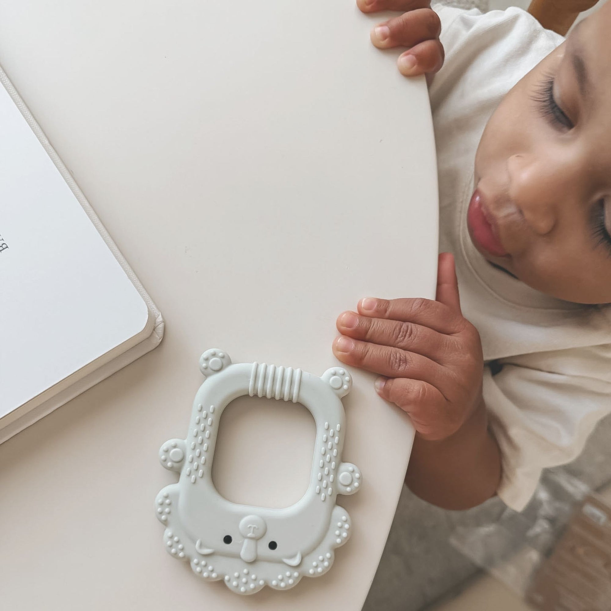noüka Silicone Teether Toy - Roary the Lion (Sold in Case of 2, Qty of 1=2 products)
