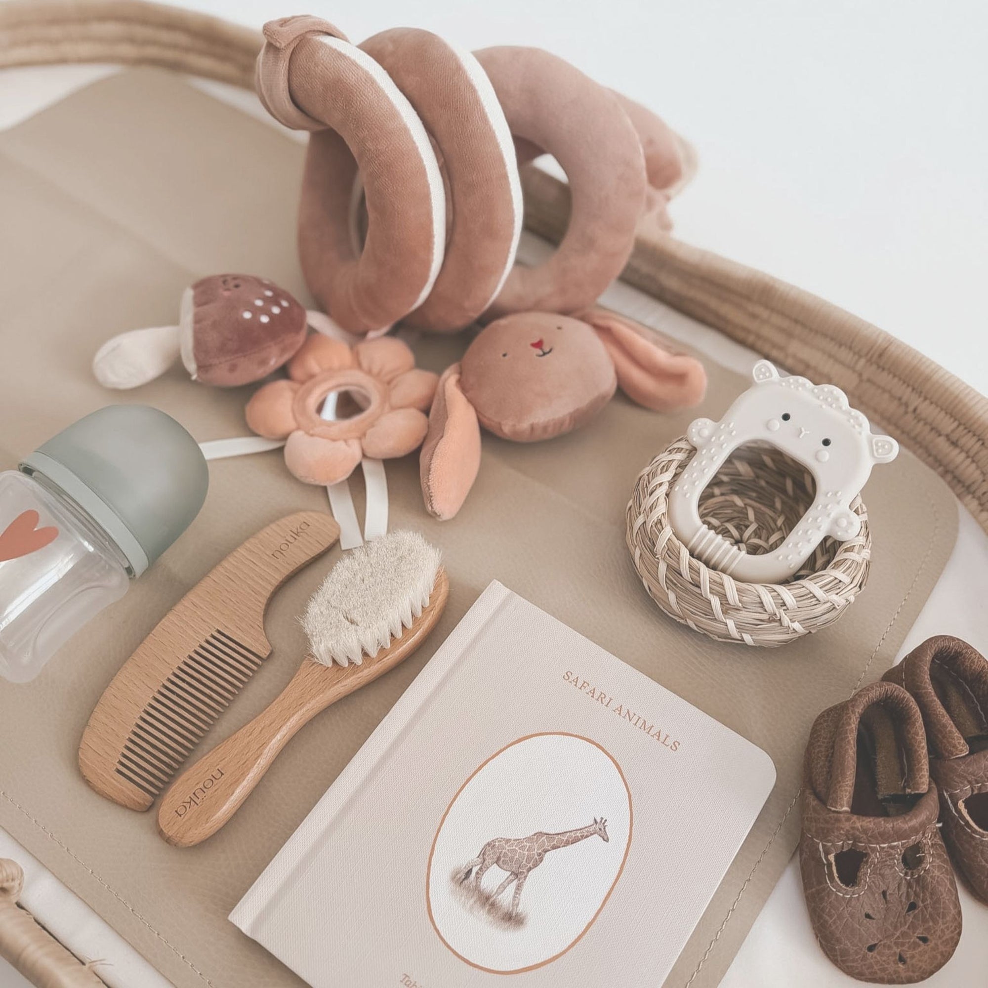 noüka Silicone Teether Toy - Mimzy the Lamb (Sold in Case of 2, Qty of 1=2 products)