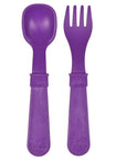Re-Play 8 PK Packaged Utensils - Amethyst (Min. of 2 PK, Multiples of 2 PK)