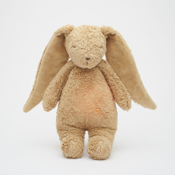 Moonie Organic Humming Bunny With Lamp - Cappuccino (Min. of 2 PK, multiples of 2 PK)