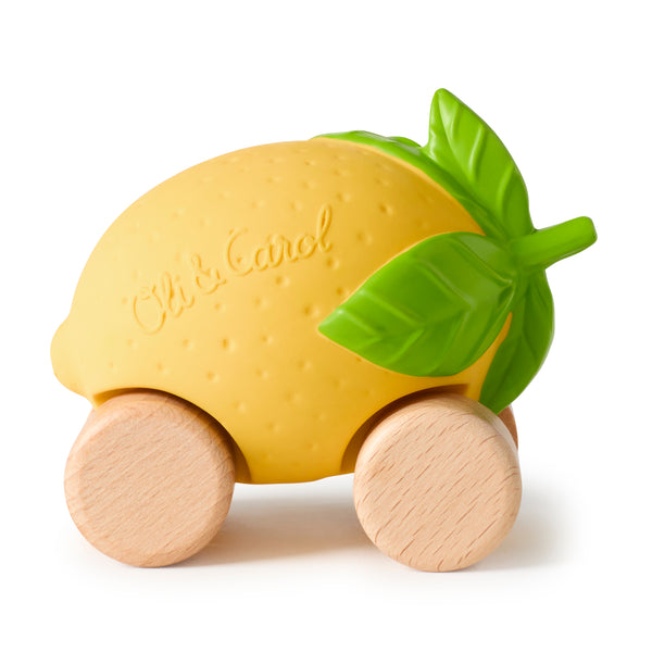Oli & Carol Lou The Lemon Baby Car Toy (Min. of 2 PK, multiples of 2 PK)